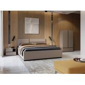 Bed Como - Taupe