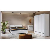 Bed Como - Wit