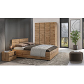 Bed Como - Wotan Eiken