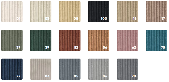 Hoekbank Palmero | Fluffy | Slaapbank met Opbergruimte