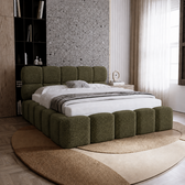Opbergbed Noël - Teddystof