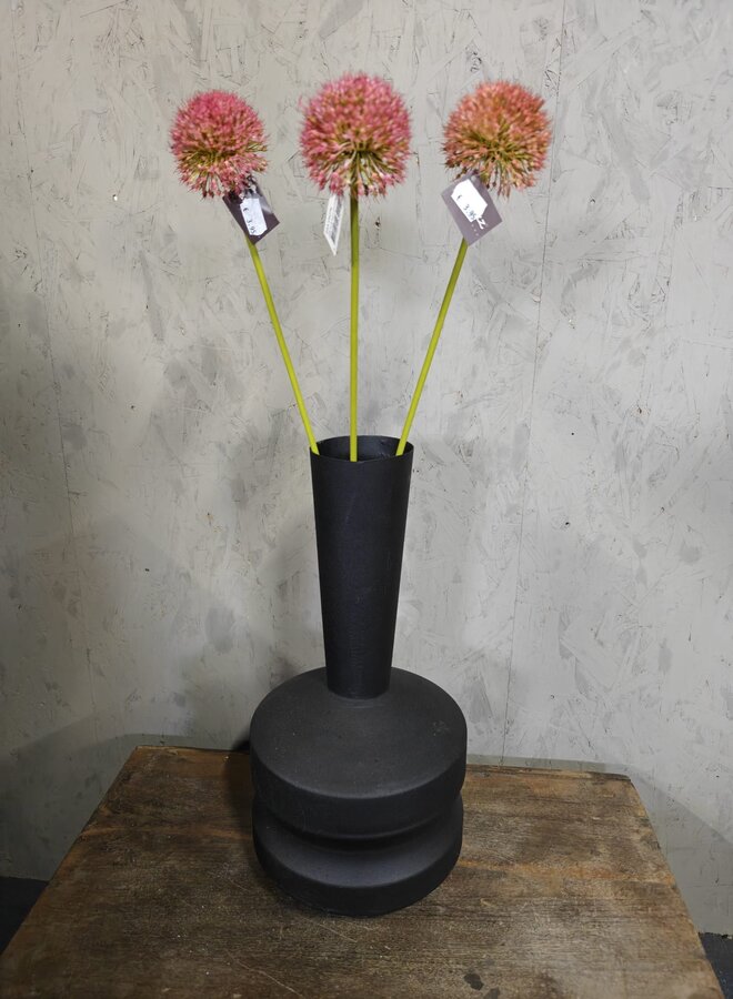 Zijden bloem Allium Autumn Perfect Dark Pink 75cm - Brynxz