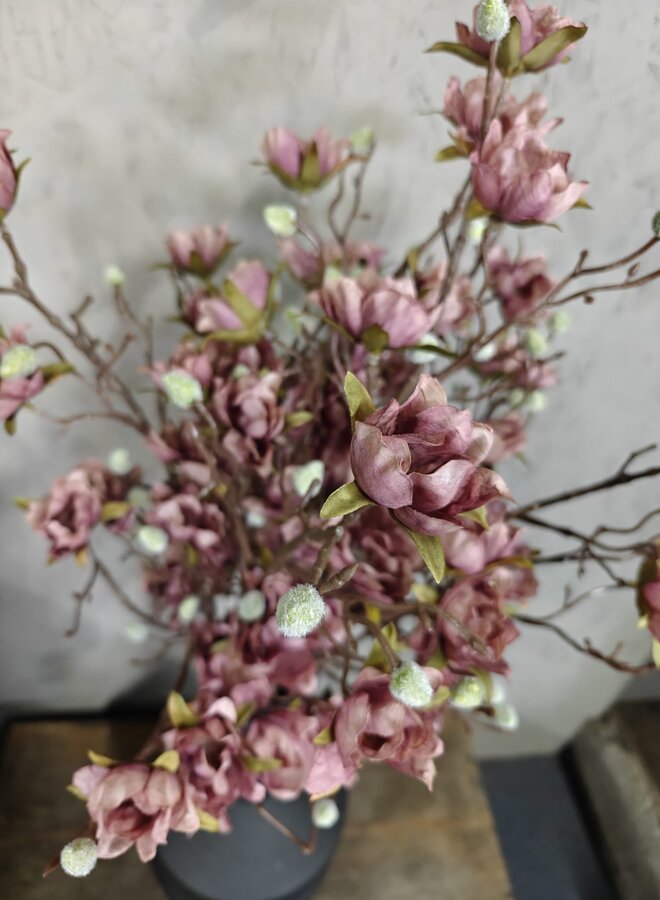 Zijden bloem Azalea Stem Purple 83cm - Brynxz