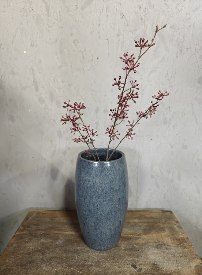 Zijden bloem Berry Spray Light Red 75cm - Brynxz
