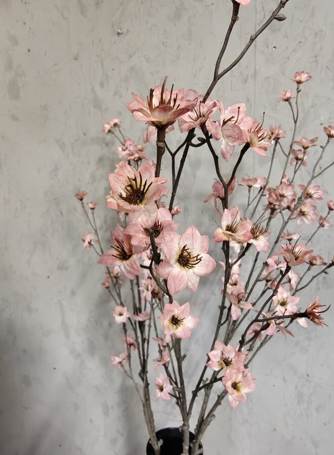 Zijden bloem Cornus Pink 110cm - Brynxz