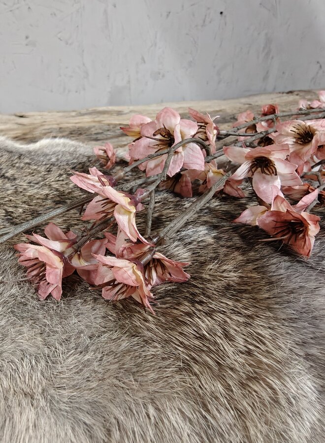 Zijden bloem Cornus Pink 110cm - Brynxz