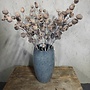Zijden bloem Mespulus Stem Brown 70cm - Brynxz