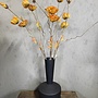 Zijden bloem Poppy Bundle Twist Orange 100cm - Brynxz