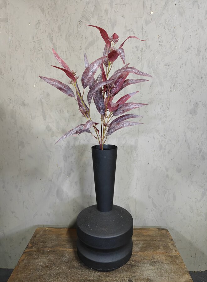 Zijden bloem Eucalyptus Lancet Red 85cm - Brynxz