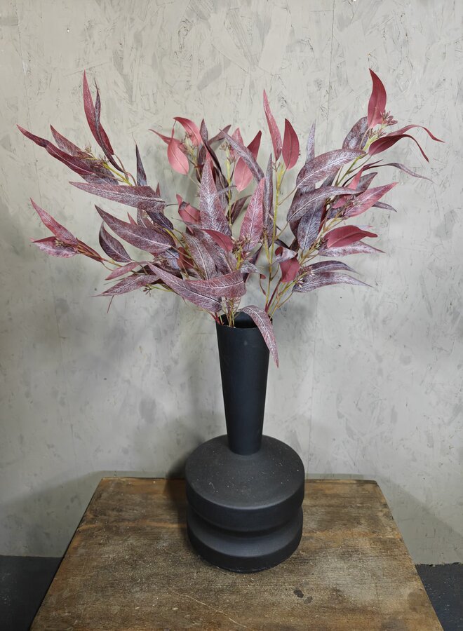 Zijden bloem Eucalyptus Lancet Red 85cm - Brynxz