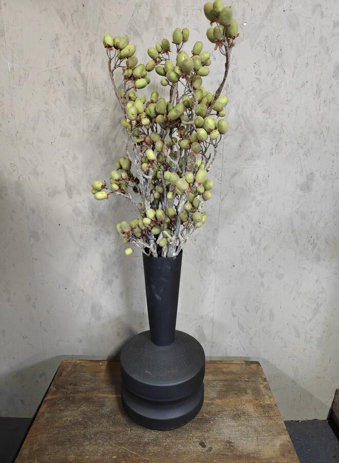 Zijden bloem Alnus Grande Ant. Green 92cm - Brynxz