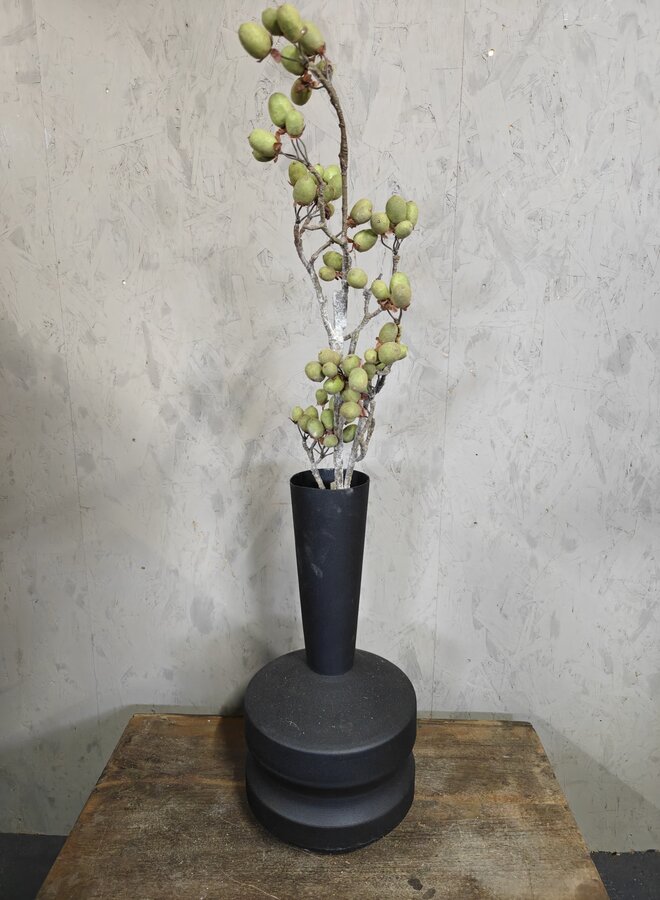 Zijden bloem Alnus Grande Ant. Green 92cm - Brynxz