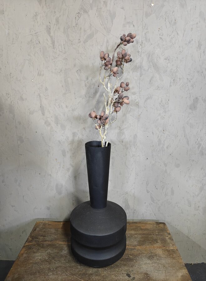 Zijden bloem Alnus Grande Brown 92cm - Brynxz