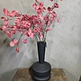 Zijden bloem Silver Leave Twig Pink 90cm