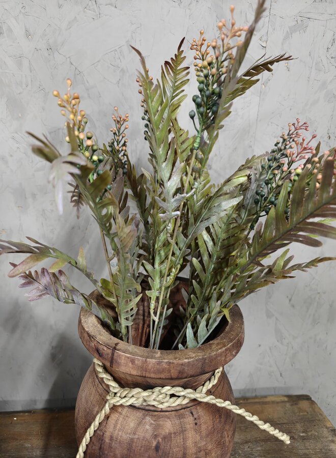 Zijden bloemen Mix Bos – Inclusief Pot 3