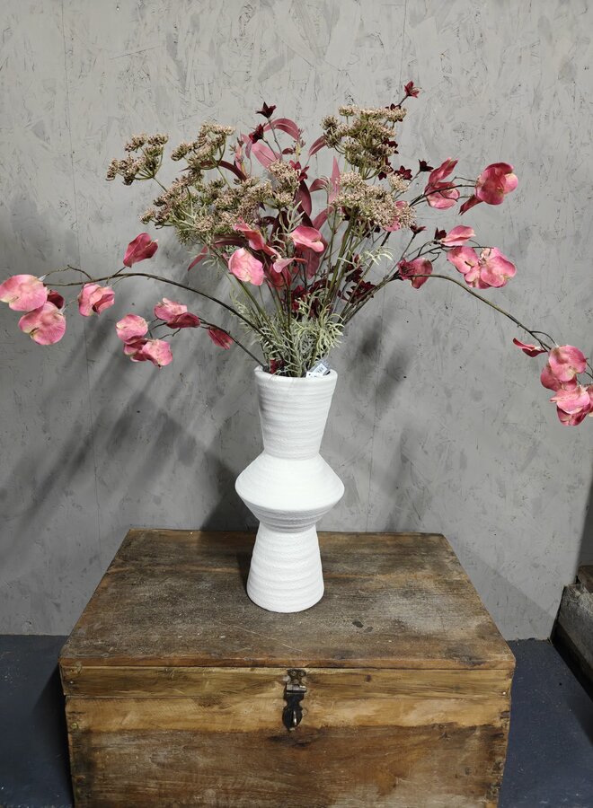 Zijden bloemen Mix Bos – Inclusief Pot 6