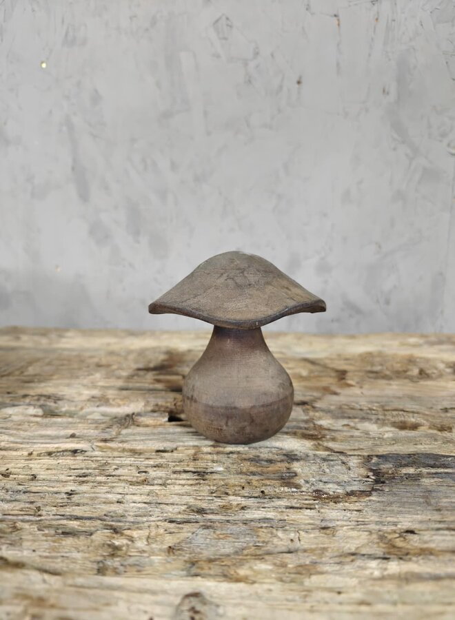 Houten Paddenstoel Decoratie – Stoer en Sfeervol