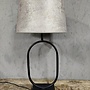 Tafellamp Zwart Ovale Voet Met Kap – Modern Design