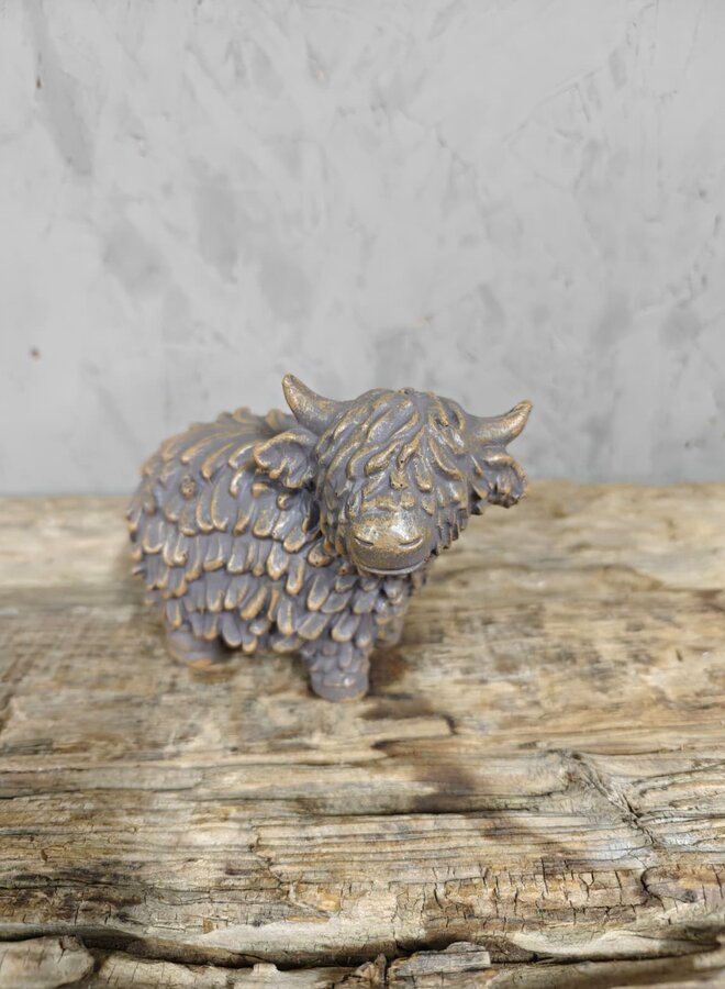 Beeldje Hooglander Brons Medium – Decoratie