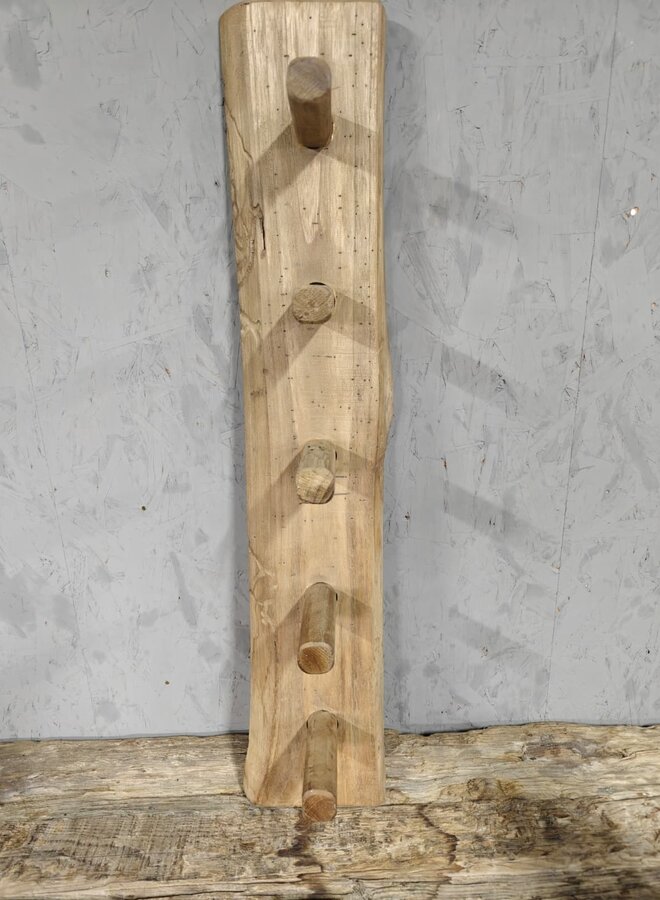 Toiletrolhouder Hout Verticaal – Landelijke Stijl