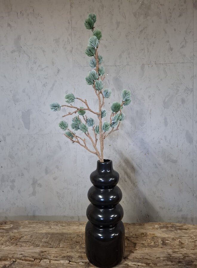 Zijden bloem Larix Stem Grey 80 cm