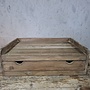 Houten Plateau met Lade