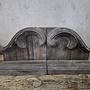 Houten Ornament Set Donker (2-delig)