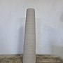 Hoge Sier Vaas Zandkleur – Structuur – XL – 58 cm
