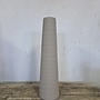 Sier Vaas Zandkleur – Medium – Structuur – 49 cm