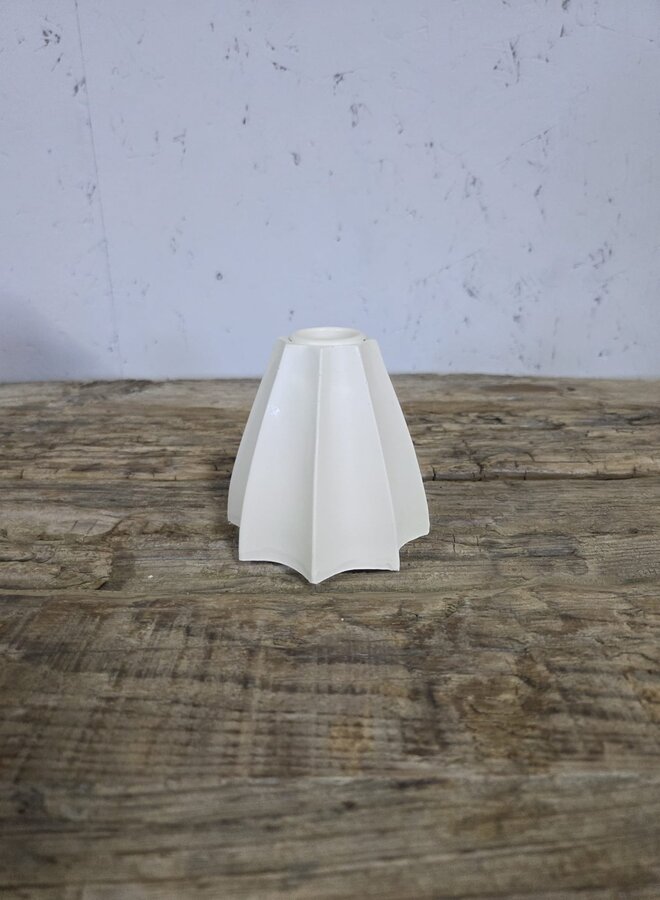 Kandelaar Wit – Laag – Modern – 8,5 cm