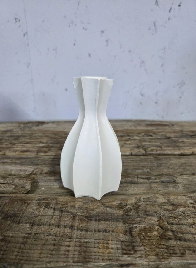 Kandelaar Wit – Hoog – Modern – 13 cm