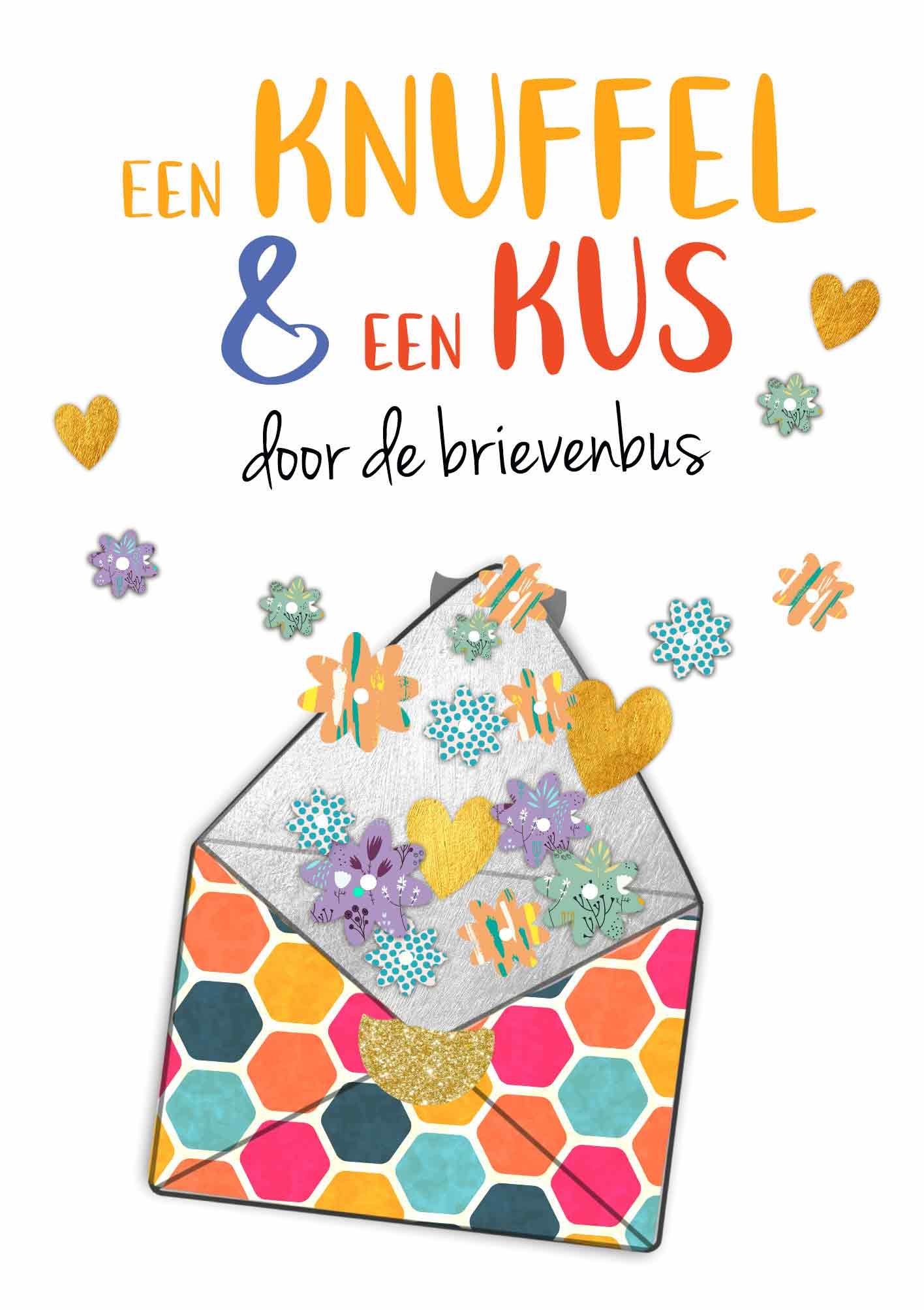 Kleren Toegangsprijs afschaffen Een knuffel & een kus - Snelwenskaart.nl