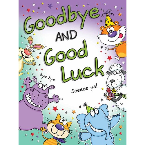 XL kaart - Goodbye and good luck