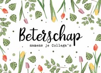 Beterschap namens je collega's