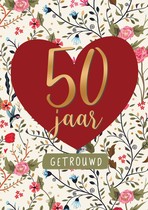 50 jaar getrouwd