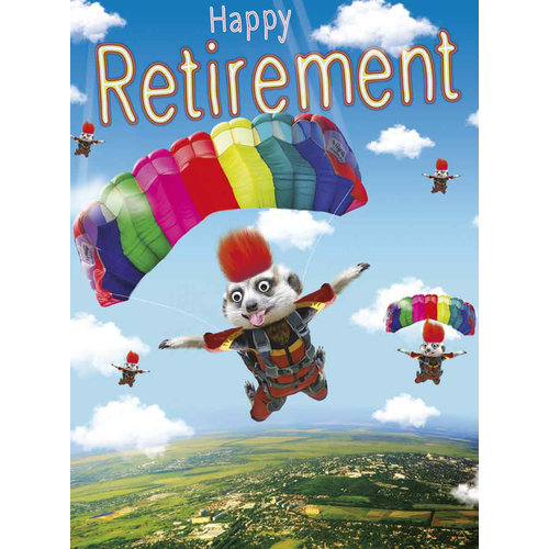 XL kaart - Happy retirement