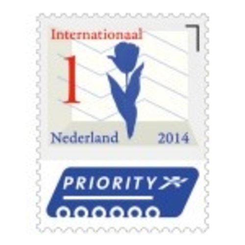 Postzegel 1 Internationaal: Vel à 5 stuks
