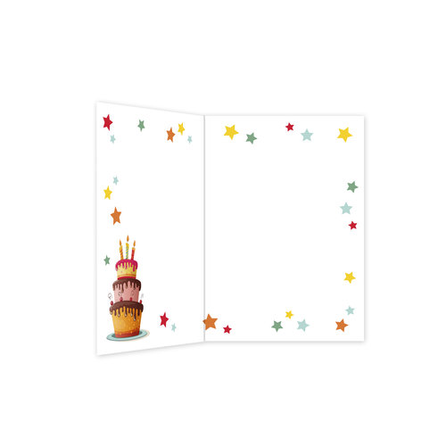XL kaart -Happy birthday