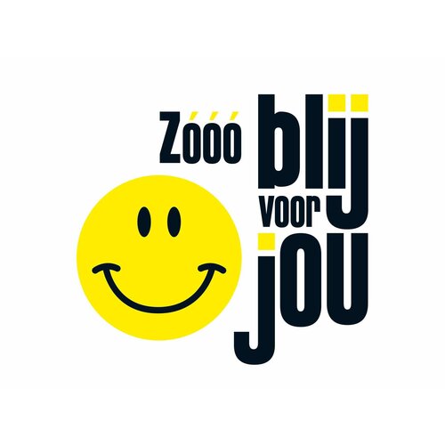 Zo blij voor jou