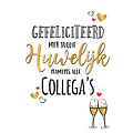 Gefeliciteerd met jullie huwelijk