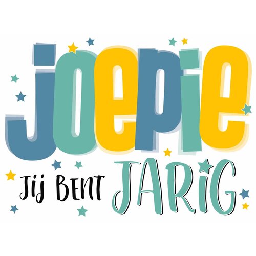 Joepie jij bent jarig