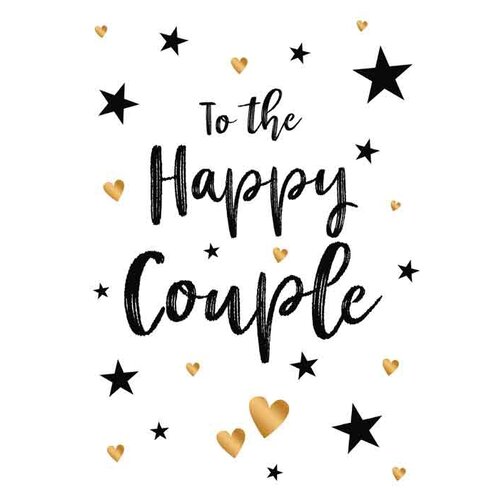 To the happy couple
