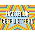 Hartelijk gefeliciteerd