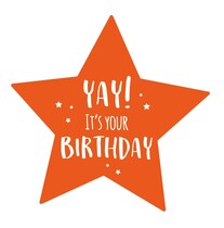 Yay! It's your birthday