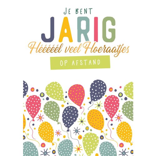 Je bent jarig