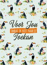 Voor jou omdat ik niet naar je toekan