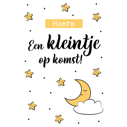 Hoera een kleintje op komst!