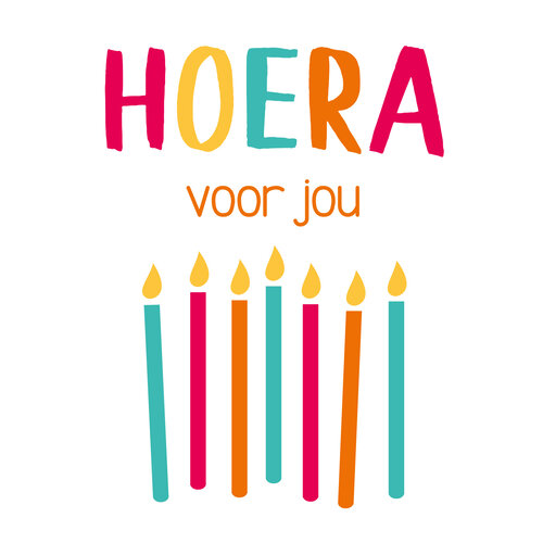 Hoera voor jou