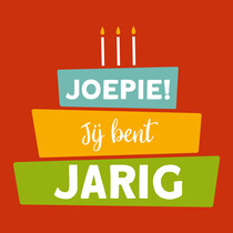 Joepie! Jij bent jarig