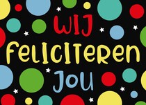 Wij feliciteren jou